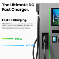 CCS2 4G Intelligent 60KW OCPP 1.6 DC EV chargeur rapide nouvelle énergie véhicule charge Pile stations de charge rapides montées au sol