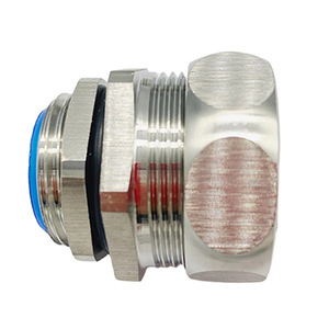 Prensaestopas de acero inoxidable con rosca M de 6-100 mm para mangueras de fuelles de agua y aplicaciones de bajo voltaje - Product Image 1