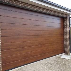 Portes <span class=keywords><strong>de</strong></span> <span class=keywords><strong>garage</strong></span> sectionnelles en acier, prix direct fabricant, télécommandées, taille personnalisée, modernes, pour villa, isolées thermiquement - Product Image 2