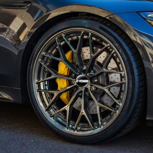 ล้อฟอร์จ 2 ชิ้น ขนาด 18 19 20 21 22 24 นิ้ว สำหรับรถปอร์เช่ <span class=keywords><strong>550</strong></span> Gt2 Gt3 Gt2rs gt4 C4s ฟอร์ด มัสแตง S650 <span class=keywords><strong>Gt</strong></span> S550 RFG19 5x114.3 5x112 - Product Image 2