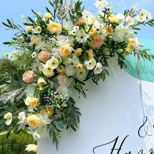 Nuevo diseño <span class=keywords><strong>de</strong></span> hojas verdes 3D corredor <span class=keywords><strong>de</strong></span> <span class=keywords><strong>flores</strong></span> <span class=keywords><strong>guirnalda</strong></span> floral mesa <span class=keywords><strong>de</strong></span> boda toppers <span class=keywords><strong>de</strong></span> vegetación para Borde <span class=keywords><strong>de</strong></span> <span class=keywords><strong>flores</strong></span> conjunto <span class=keywords><strong>de</strong></span> decoración <span class=keywords><strong>de</strong></span> boda - Product Image 2