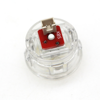 Boutons mécaniques en plastique 24 mm 30 mm, micro-interrupteurs d'axe, manette d'arcade, contrôleur Hitbox, clavier PC