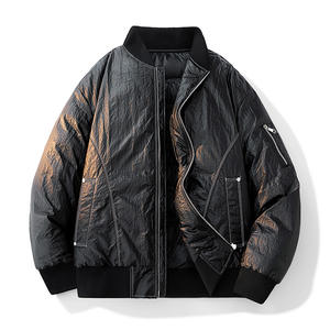 เสื้อแจ็คเก็ตฤดูหนาวผู้ชายแบบคลาสสิก ปี 2026  ผ้าถักแบบสบายๆ  ซิปกันน้ำ แห้งเร็ว ไซส์ใหญ่  ขนเป็ด 80% คุณภาพสูง - Product Image 2