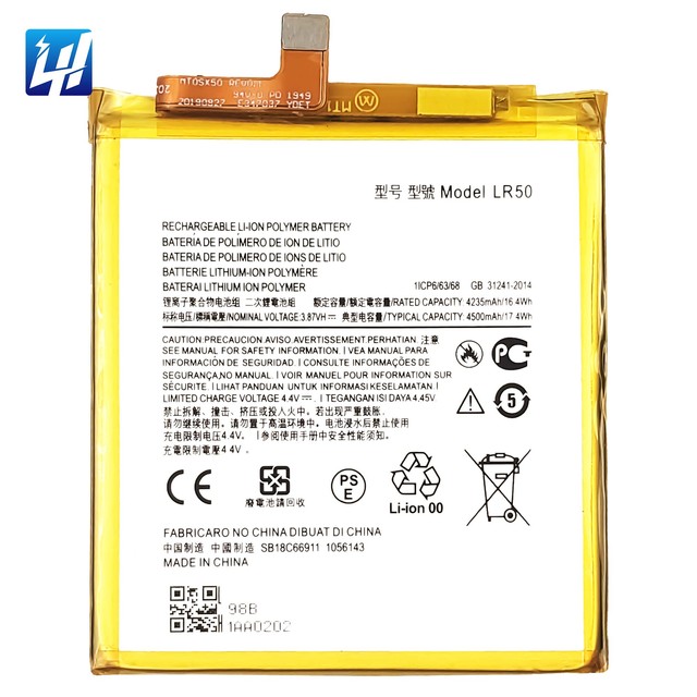 Wholesale High Capacity Mobile Phone Li-ion Battery LR50 for motorola Moto Edge Rechargeable Phone Battery