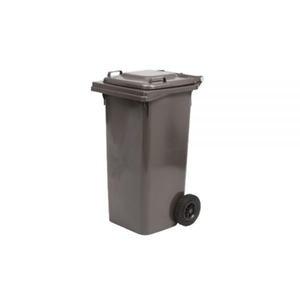 Contenitore per rifiuti a ruote aperto 80L 1100L HDPE in plastica contenitore per immondizia e cestino con struttura a induzione - Product Image 1