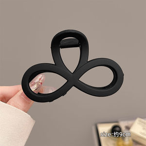 8.5cm <span class=keywords><strong>Extra</strong></span> Large Griffe Clips Épais Bouclés Cheveux Longs Grandes Grandes Pinces À Cheveux Mat Accessoires De Cheveux pour Femmes et Filles - Product Image 1