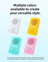Outils de défense porte-clés d'alarme de sécurité personnelle Anti-attaque urgence 130db sirène chanson lumière LED alarme personnelle pour femmes