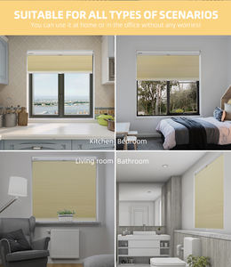आसान बिल्ट-इन विंडो रोलर रंगों के लिए चुंबकीय प्लेटेड अंधा कोई ड्रिलिंग आवश्यक कपड़े दरवाजा खिड़की को कवर करने वाली - Product Image 3