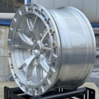 Jantes de course personnalisées à 10 rayons, 5 trous, concaves profondes, jantes de performance pour voiture, roues en alliage d'aluminium, roues forgées GS 10 BL Beadlock