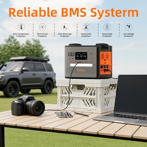 เครื่องกำเนิดไฟฟ้าพลังงานแสงอาทิตย์ 2500W 2304Wh LiFePO4 พร้อมชุดแผงโซลาร์เซลล์พับได้ 400W ชาร์จเร็ว สถานีพลังงานสำรอง เครื่องกำเนิดไฟฟ้าพลังงานแสงอาทิตย์ - Product Image 1