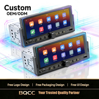 Autoradio Android BQCC Single Din 6.86" OEM CarPlay GPS WIFI RDS Carplay pour Honda/Nissan/Ford/Mazda/Hyundai/VW/KIA