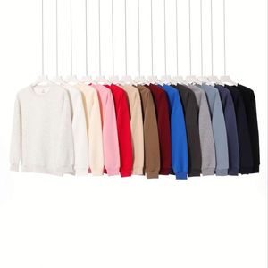 H5490 Wholesale Custom 300 Gsm Cotton Blends Sweatshirts Men Blank <b>Drop</b> Shoulder Sweatshirts - Product Image 1