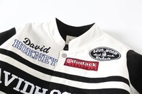 Vente en gros OEM Veste de voiture de course pour moto en coton grande taille avec broderie personnalisée