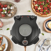 Machine à pizza à pain arabe électrique contrôlable à Offre Spéciale températures avec poêle en argile