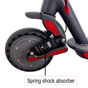 Patinete Eléctrico Plegable XFY de 2 <span class=keywords><strong>Ruedas</strong></span> y 350w para Adultos con Asiento Extraíble y Caja de Almacenamiento de 8.5 Pulgadas - Product Image 4