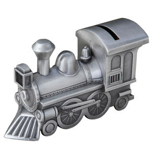 Hucha con forma de tren retro clásico y caja de almacenamiento de joyas caja de ahorro de dinero decoración de escritorio - Product Image 6