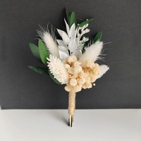 Bouquet de fleurs artificielles en gros, mini bouquets de fleurs séchées naturelles style bohème, fleurs artisanales pour la décoration de bougies ou de cartes