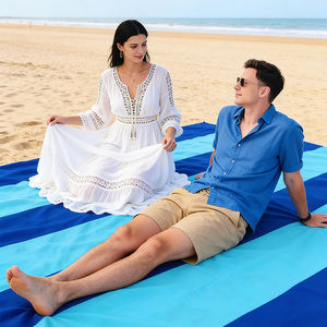 Manta de Playa Portátil, Tapete de Camping para 2-8 Adultos, para Viajes, Senderismo, Picnic, Impermeable, para Hombres y Mujeres, Tapete de Playa Relajante - Product Image 5