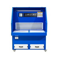 Mesa de Lijado Industrial con Sistema de Recolección de Polvo, Ahorra Espacio, para Aplicaciones de Eliminación de Polvo
