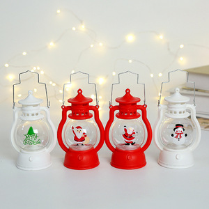 Décorations de Noël Cadeau Petite Bougie Lampe à Huile LED Lampe Portable Veilleuse de Noël - Product Image 3