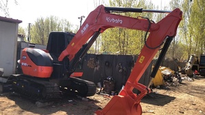 Used Kubota KX185 Excavator Rubber Steel Track Optional Narrow Site <b>Construction</b> <b>Machinery</b> In Stock - Product Image 1
