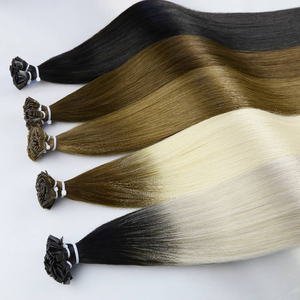 Estensioni per Capelli 100% Cheratina Italiana Colorate, Vendita all'Ingrosso, Estensioni per Capelli Umani Italiani e Russi con Punta Piatta U/I/K - Product Image 3
