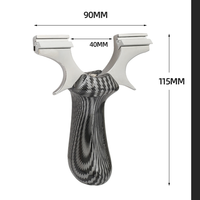Slingshot de tir Piaoyu en alliage de zinc et fibre de carbone, tête de lance-flèches Dragon Tooth 9025, accessoires de tir et de chasse en plein air