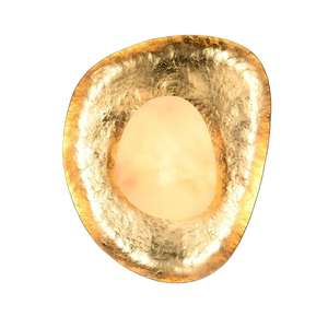 Villa Hotel Minimalist All Copper Marble <b>Wall</b> Lamp Natural Marble <b>Sconce</b> LED Warm White <b>Lighting</b> Luxury Decoration - Product Image 3