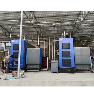 Chaudière à granulés de biomasse à haute efficacité, chaudière à eau chaude d'hôtel pour le chauffage central - Product Image 5