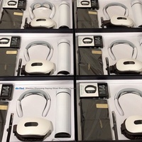 Nouvel ensemble cadeau pour entreprise : ordinateur portable, masseur cervical, gourde isotherme, chargeur portable, masseur oculaire, bracelet intelligent