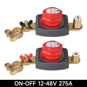 Interruptor Automático de 12-48V 275A para Apagado de Motor con Terminales de Cobre para Desconexión de Batería - Product Image 4