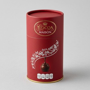Boîte cylindrique ronde en carton rigide avec nœud en ruban de luxe pour l'emballage de chocolats truffés et de confiseries, vente en gros - Product Image 2