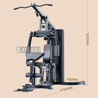 Machine de fitness multifonctionnelle complète tout-en-un pour la maison, station de musculation complète avec pile de poids