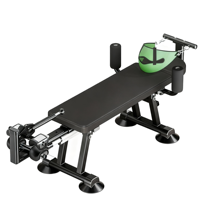 Appareil d'étirement électrique TOPTONS Banc d'entraînement des jambes pour la décompression orthopédique de la colonne cervicale lombaire Lit de traction relaxant