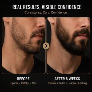 Sérum Quotidien pour la Densité de la Barbe avec Peptides, Caféine et Trèfle Rouge pour la Croissance et l'Entretien des Barbes Fines, Clairsemées et Déséquilibrées - Product Image 5