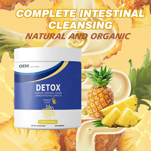 Poudre Détox Extrême Naturelle Saveur Ananas Marque Privée OEM – Complément Alimentaire Favorisant un Poids Sain - Product Image 2