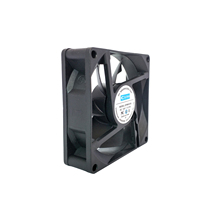 Ventilateur de refroidissement silencieux 24V DC à roulement à billes, faible bruit, 8025, ventilateur axial étanche 12V pour usage domestique et agricole, 80x80x25mm, refroidisseur sans balais