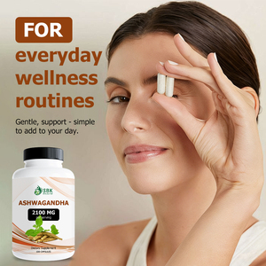 Cápsulas de Ashwagandha de Alta Calidad que Favorecen la Calma y la Serenidad y Ayudan a Aumentar los Niveles de Energía con el Suplemento de Cápsulas Total Blend - Product Image 3