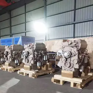 Cummin Kta38 su soğutma 12 silindir inşaat makinesi için 772 Kw dizel motor