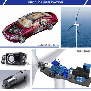 מותאם אישית n52 סופר חזק מגנט ndfeb גנרטור לסירוגין electro קבוע אריח קשת נדימיום עבור המנוע - Product Image 6