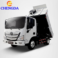 Camion benne léger Foton Omaro S 2026 à 6 roues, 5 mètres cubes, à vendre au Sénégal