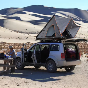 Tenda da Tetto Popolare in Lega di Alluminio a Basso Profilo da 18 cm per Auto, Montaggio Rapido, Impermeabile con Scala, Ricambi e Accessori per Camper - Product Image 4