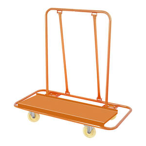 Gipsplaten Kar Dolly Handling Sheetrock Plaat Paneel Service <span class=keywords><strong>Trolley</strong></span> Professionele 2000lbs Verplaatst Houten Vrachtwagen - Product Image 5