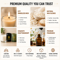 Ensemble diffuseur à bâtonnets en verre et bougie parfumée AIKUN Premium – Arôme longue durée pour la maison, idéal pour la vente en gros et les cadeaux
