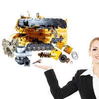 Ensemble moteur diesel d'excavatrice C7.1, moteur C7 pour CAT 320C 320D 320D2 320D3 323D3 325GC, machines de construction