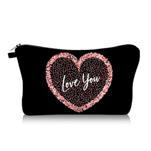 Bolsa <span class=keywords><strong>de</strong></span> Cosméticos con Impresión Digital <span class=keywords><strong>de</strong></span> Alta Definición, Bolsa <span class=keywords><strong>de</strong></span> Maquillaje <span class=keywords><strong>de</strong></span> Poliéster con Diseño Personalizado, Estuche <span class=keywords><strong>de</strong></span> Viaje con Tu Propio Diseño - Product Image 1