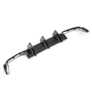 Difusor de Parachoques Trasero para <span class=keywords><strong>Mercedes</strong></span>-<span class=keywords><strong>Benz</strong></span> <span class=keywords><strong>Clase</strong></span> <span class=keywords><strong>C</strong></span> W204 C63 AMG C300 Sport Sedán <span class=keywords><strong>Coupé</strong></span> 2012-2014 Fibra de Carbono / FRP - Product Image 3