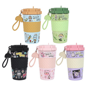 Portable Vacuum Thermos <b>Cup</b> <b>Large</b> Capacity Stainless Steel Water Coffee <b>Cup</b> Children's Women's Design Heat Preservation Outdoor - Product Image 1