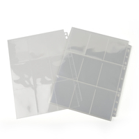 LEADER Feuillets de protection pour films négatifs, personnalisables, sans acide, haute transparence, en PP, pour archivage, 120 pochettes 92x68mm