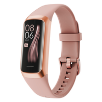 SmartBand C60 Layar AMOLED Terlaris, Pengukur Tekanan Darah, Suhu Tubuh, Gelang Pintar, Pelacak Kebugaran